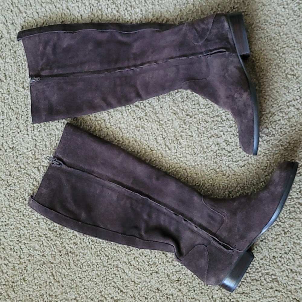 Crown Vintage Suede Riding Boot - Picture 2 of 9